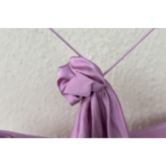 Acne Studios Women’s Size EU 40 US 8 Dumika Draped Satin Mini Dress Gala Party - Picture 6 of 11